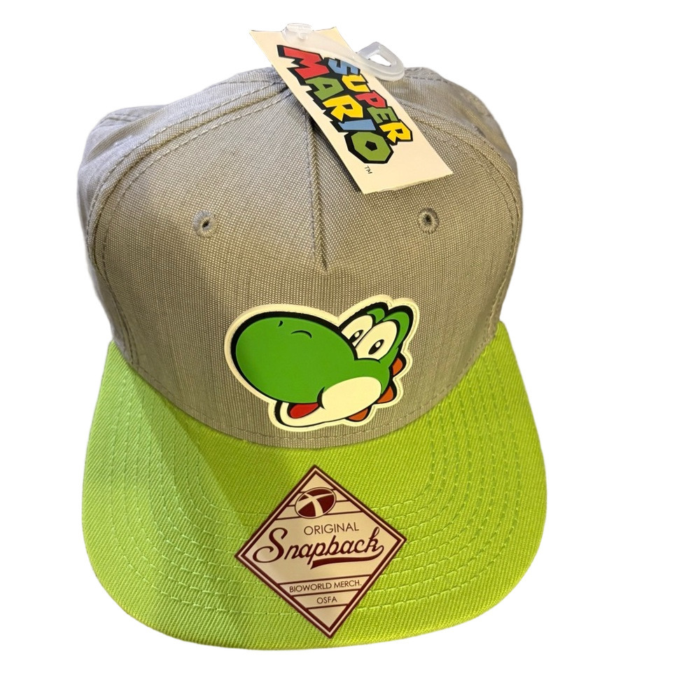 Nintendo Gray and Green Official Headwear